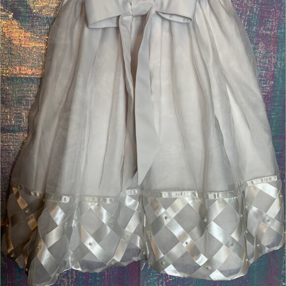 American Princess Dress Girls4T Special Occasion Tulle Flower Girl Wedding Party - Picture 6 of 10